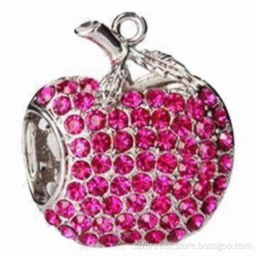 Diamond USB Stick in Apple Shape for Different Colors